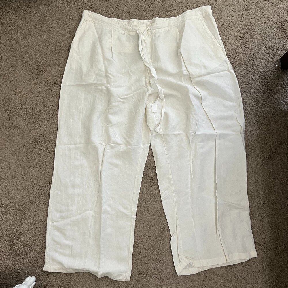 A New Day linen pants wide leg